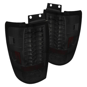 Spyder® - Driver and Passenger Side Chrome/Smoke LED Tail Lights