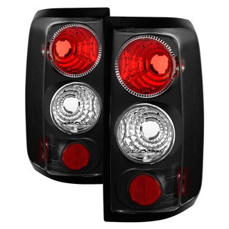 Spyder® - Driver and Passenger Side Black/Red Euro Tail Lights