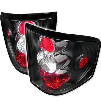 Spyder® - Driver and Passenger Side Black/Red Euro Tail Lights