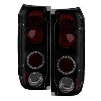 Spyder® - Driver and Passenger Side Black Red/Smoke Euro Tail Lights