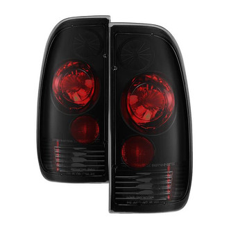 Spyder® ALT-YD-FF15097-BSM - Driver and Passenger Side Black Red/Smoke Euro Tail Lights