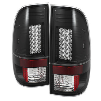 Spyder® - Driver and Passenger Side Black LED Tail Lights
