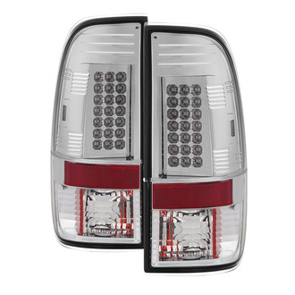 Spyder® - Driver and Passenger Side Chrome LED Tail Lights