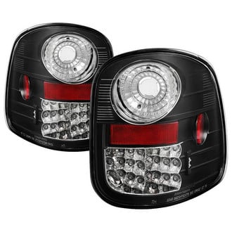 Spyder® - Driver and Passenger Side Black LED Tail Lights