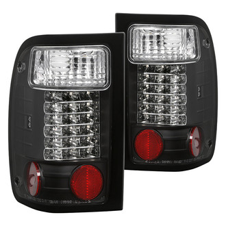Spyder® - Driver and Passenger Side Black LED Tail Lights