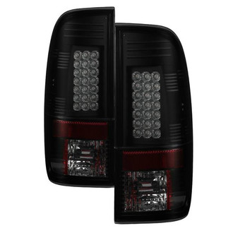Spyder® - Driver and Passenger Side Black/Smoke LED Tail Lights