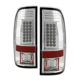 Spyder® - Driver and Passenger Side Chrome LED Tail Lights