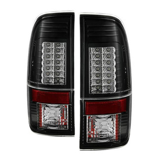 Spyder® - Driver and Passenger Side Black LED Tail Lights