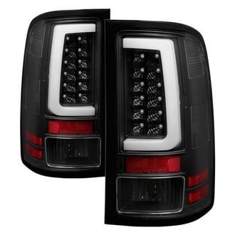 Spyder® - Driver and Passenger Side Black Fiber Optic LED Tail Lights