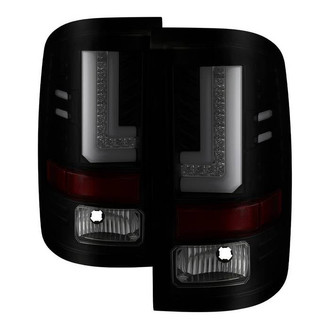 Spyder® - Driver and Passenger Side Black/Smoke Fiber Optic LED Tail Lights