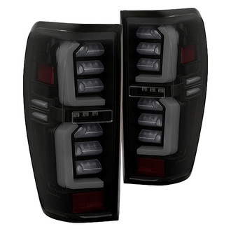 Spyder® - Driver and Passenger Side Black/Smoke Fiber Optic LED Tail Lights