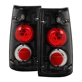 Spyder® - Driver and Passenger Side Black/Red Euro Tail Lights