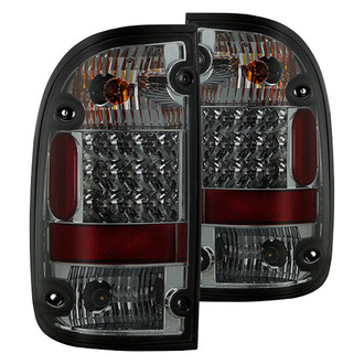 Spyder® - Driver and Passenger Side Chrome/Smoke LED Tail Lights