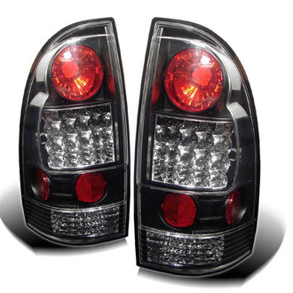 Spyder® - Driver and Passenger Side Black/Red LED Tail Lights