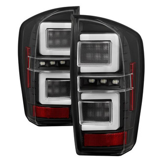 Spyder® - Driver and Passenger Side Black Fiber Optic LED Tail Lights