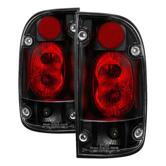 Spyder® - Driver and Passenger Side Black/Red Euro Tail Lights