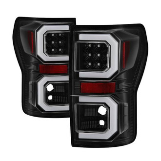 Spyder® - Driver and Passenger Side Black Fiber Optic LED Tail Lights