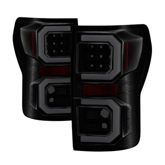 Spyder® - Driver and Passenger Side Black/Smoke Fiber Optic LED Tail Lights
