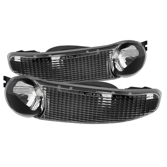 Spyder® - Black Crystal Turn Signal/Parking Lights