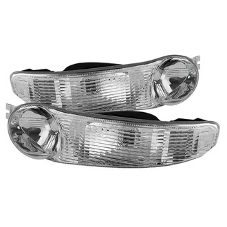 Spyder® - Chrome Crystal Turn Signal/Parking Lights