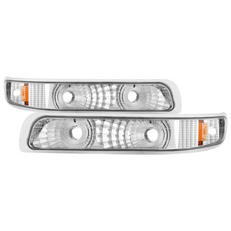 Spyder® - Chrome Crystal Turn Signal/Parking Lights