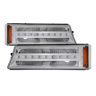 Spyder® - Chrome LED Turn Signal/Parking Lights