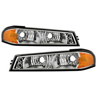 Spyder® - Chrome Crystal Turn Signal/Parking Lights
