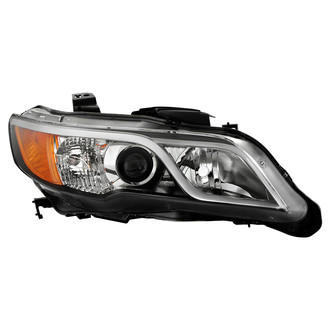 Spyder® - Passenger Side Chrome Factory Style Projector Headlight