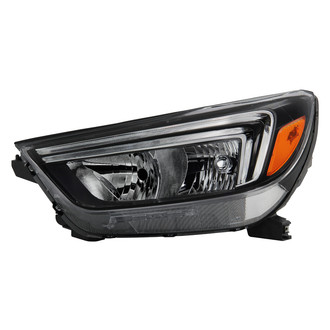 Spyder® - Driver Side Black Factory Style Switchback LED DRL Headlight