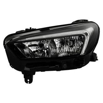 Spyder® - Driver Side Chrome Factory Style Headlight with LED DRL