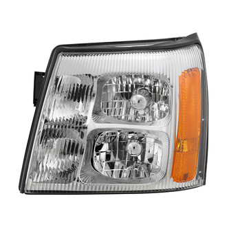 Spyder® - Driver Side Chrome Factory Style Headlight