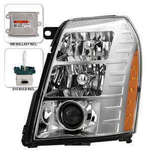 Spyder® - Driver Side Chrome Factory Style Projector Headlight
