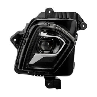 Spyder® - Passenger Side Bottom Black Factory Style Projector LED Headlight