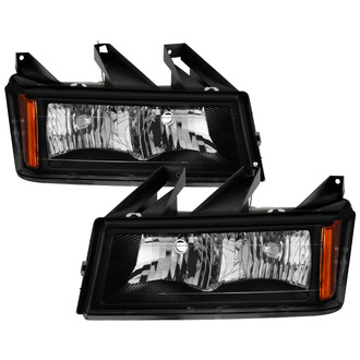 Spyder® - Driver and Passenger Side Black Factory Style Headlights