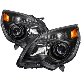 Spyder® - Driver and Passenger Side Black Projector Headlights
