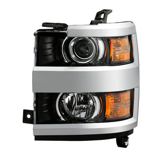 Spyder® - Driver Side Black Factory Style Projector Headlight