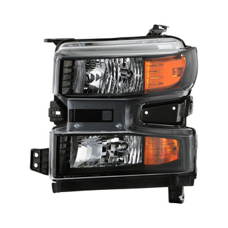 Spyder® - Driver Side Black Factory Style Headlight