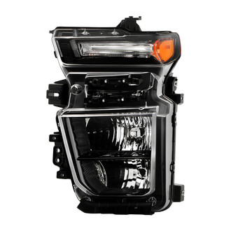 Spyder® - Driver Side Black Factory Style Headlight
