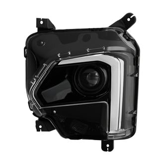 Spyder® - Driver Side Black Factory Style Projector LED Headlight