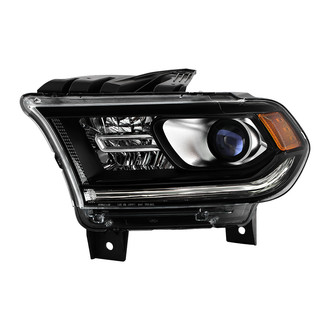Spyder® - Driver Side Black Factory Style Projector Headlight