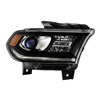 Spyder® - Passenger Side Black Factory Style Projector Headlight