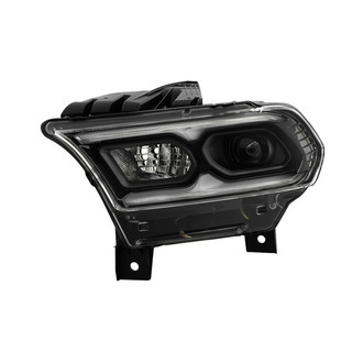 Spyder® - Driver Side Black Factory Style Switchback DRL Bar Projector LED Headlight