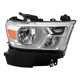 Spyder® - Passenger Side Chrome Factory Style Headlight