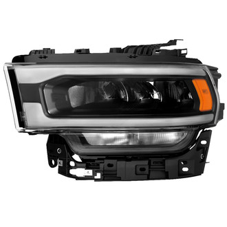 Spyder® - Driver Side Black Factory Style LED Headlight