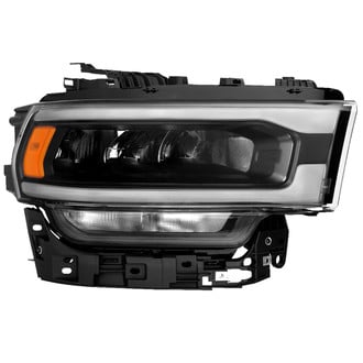 Spyder® - Passenger Side Black Factory Style LED Headlight