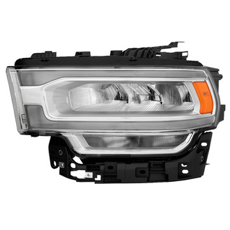 Spyder® - Driver Side Chrome Factory Style LED Headlight