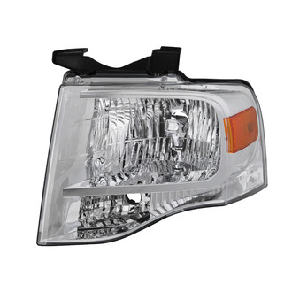 Spyder® - Driver Side Chrome Factory Style Headlight