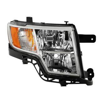 Spyder® - Passenger Side Chrome Factory Style Headlight
