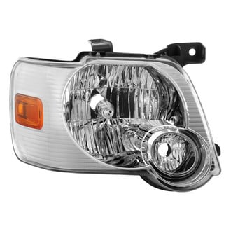 Spyder® - Passenger Side Chrome Factory Style Headlight