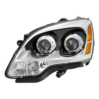 Spyder® - Driver Side Black/Chrome Factory Style Projector Headlight